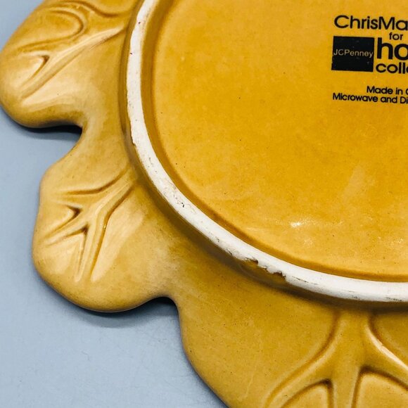 Chris Madden for Home collection leaf plate ceramic 8.25" x 8.5" new - Picture 9 of 9